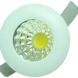(8 Pcs Pack) - esar 1W Button/Striker light - Warm White - Round Ceiling Light Ceiling Lamp-24
