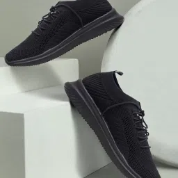 Easywalk-08 Running shoes for boys |sports shoes for men | Latest Stylish Casual sneakers for men | Lace up lightweight black shoes for running, walking, gym, trekking, hiking & party For Men-24