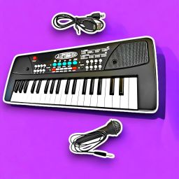 37-Key Musical Piano Keyboard with Microphone 430A1 Song Record Feaure_L295-image-4