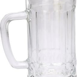 Stylish Designer Beer Mug , Glass, Transparent, 410 Ml We025 Glass Beer Mug-image-50