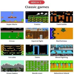 HG WORLD Retro Game Sup R35Xs gaming console for tv With Pocket Portable Sup Game Box 3.5IPS Screen Rechargeable Battery handheld console Hand video game for tv 128MB GB with 400+ Preinstall video game handheld,Best Gift All Ages Mario Game image 5