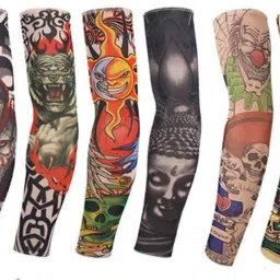 Nylon Arm Sleeve For Men With Tattoo-image-77
