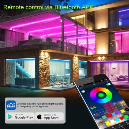 CARTSPACE RGB Smart Fairy Strip String USB Lights Smart Waterproof, Mobile Control Music Light Strip image 3
