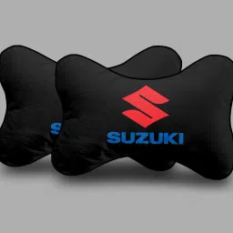Black Polyester Car Pillow Cushion for Maruti Suzuki-picture-26