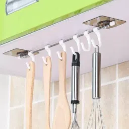 Hook Stick 3 Steel, White Towel Holder-image-14