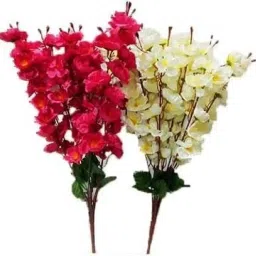 Multicolor Cherry Blossom Artificial Flower-image-9