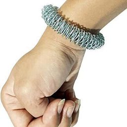 Ronofic Sujok Massage Ring_1 Silver Massager Ring for Hand and Wrist Massager Acupuncture & Massage Therapy Massager-image-33