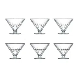 la rochere Excelsior Transparent Glass ( Set of 6 ) Ice Cream cup-picture-19