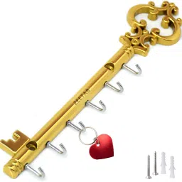 Gold Royal Key Stand & Gold Plated Key Holder-image-6