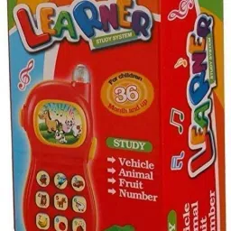 time 2 toys Learning Mobile phone for toys for toddlers and kids with Image projection image 4