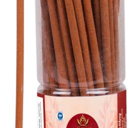 Rose Premium Bambooless Dhoop Agarbatti Stick (250 gm Jar) 8 Inch Long Gulab dhoopbatti stick burning time 1.5 hours highly sented Charcoal free-image-36