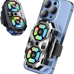 WRADER SL22 Mobile Cooler for Gaming Fan for Game Long Filming Mobile Gaming Cooling Pad-38