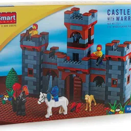 Peacock Castle Set - 575 pieces - Premium Interlocking Blocks-21