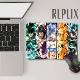 Replix Anime Printed Mousepad with Smooth Mouse Control Mouse Pad for Laptop, Mousepad image 4