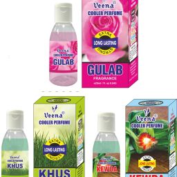 Khus |Gulab |Sandal | Cooler Perfume | Long Lasting | Alcohol Free (3 pcs) Diffuser-image-27