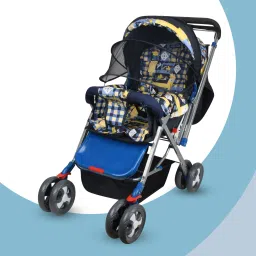 PRAM FOR KIDS STROLLER FOR KIDS BABY PRAM BABY Twin Strollers & Prams BLUE-PA07 Twin Strollers & Prams-picture-20