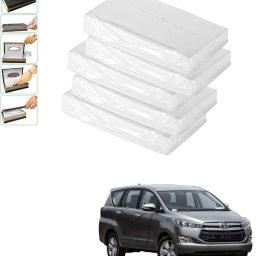 Car Tissue Refiller set of 5 Pcs with 200 Sheets (100 Pulls) in each For Toyota Innova Crysta Vehicle Tissue Dispenser-0