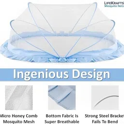 probeez Nylon Kids e Baby Mosquito Net, Bottomless Net for Infants, for Safe Mosquito Net image 3
