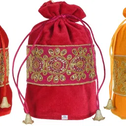 Women Multicolor Potli-image-45