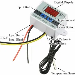 AROIDE XH-W3001 AC 110 to 220V 10A 1500W -LED Digital Temperature Controller Thermostat Multipurpose Controller image 3