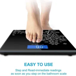 Dwiti Enterprise Digital Body Weight Bathroom Scale, Step-on Technology, Large LCD Display Weighing Scale image 4