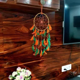 Dream Catcher | Wall Hangings | Home Decor, Handmade Feather Dream Catcher-image-99