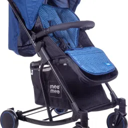 2 in 1 Baby Pram with Rocking Function,3 Level Large Canopy,for 0-3 Yrs Baby Stroller Cum Rocker-image-67