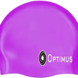 ÃÂ® Unisex Swimming Non-Slip Highly Durable Silicon Cap - Purple Swimming Cap-21