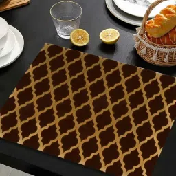 the home co. Copper Multicolor (12 X 18 ) MDF Wood 1Pc Table Placemats-picture-33