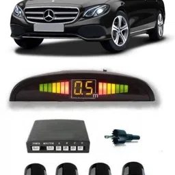 JJB382 Black Car Reverse Parking Sensor with LED Display 4 Sensor A382 Parking Sensor-image-1