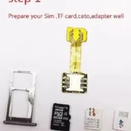TECHGEAR New Hybrid Sim Slot Adapter to Run 2 Sim and Micro SD Card Sim Adapter image 2