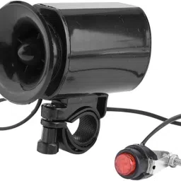 Bicycle Siren Horn Bell 6 in 1 Alarm Sounds 140 DB Sound, Waterproof Bell-15
