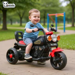 panda baby products Goldving 3-Wheel Electric Bike with Music, Lights Bike Battery Operated Ride On-picture-29