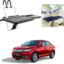 FT-08 Car Back Seat Tray, Foldable Laptop Desk and Food Tray For Amaze 2013-17 Cup Holder Tray Table-image-84