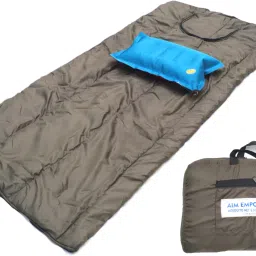 Rectangular Indoor & Outdoor Temp 10°C to 20°C, For Travelling , Camping Sleeping Bag-image-73