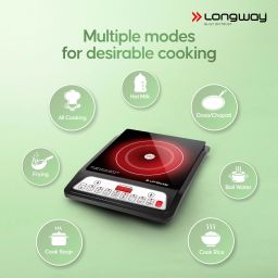 longway 2000 W Induction Cooktop Push Button image 4