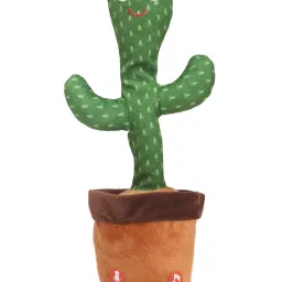 Musical Talking &Dancing Cactus Toy for Kids|Song Recording Repeats What You Say-image-22