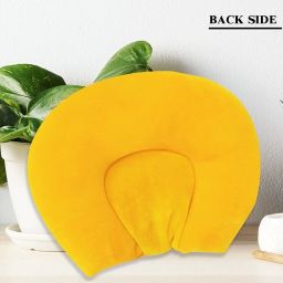 BABY SEED PILLOW, Pillow for Newborn Baby-Round Head Shaping Pillow, 0-12 Months Foam Animals Baby Pillow Pack of 1-image-46