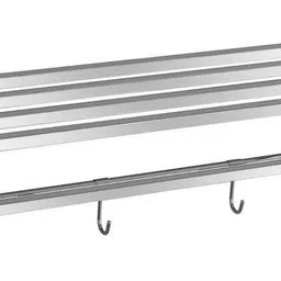 aquieen 24-Inch Folding Towel Rack in Chrome Finish and Made of Heavy SS304 24 inch 5 Bar Towel Rod-picture-37