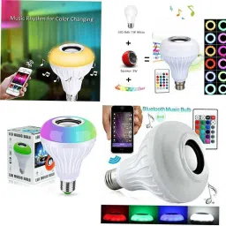 NIMG Color changing LED Music Smart Bulb with Bluetooth Speaker AND Remote Control Smart Bulb-23