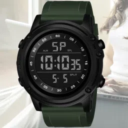 PU Strap in Green – Men’s Digital Sports Watch Digital Watch - For Men Cool Digital Watch for Boys and Men-image-28