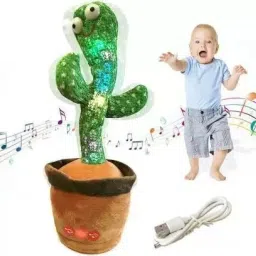 Bluetech Cactus Toy, Talking Repeat Singing Sunny Cactus Toy 120 Songs Cactus-image-33
