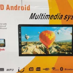 ayw Android Double Din Screen 7 inch Car Media Player with Touch Screen, Mirror Link, Bluetooth, Media Player Universal Swift Old For All Models Car Stereo image 2
