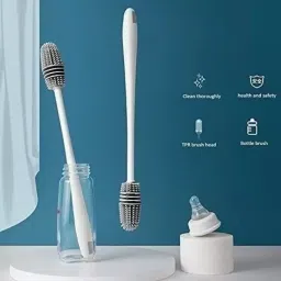 TinybloomSilicon Brush for Water Bottles Bottle Cleaning Brush6052-image-15
