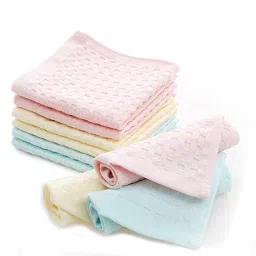 FATON Cotton Small Size Handkerchief/Rumal/Face Towel | Extra Soft and Super Absorbent ["Multicolored 11X11 Inches"] Handkerchief-image-70