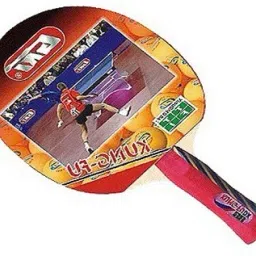 Kung Fu Red Table Tennis Racquet-12