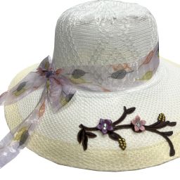 INFISPACE Wide Brim Fedora/Tribly Summer Beach Hat-image-100