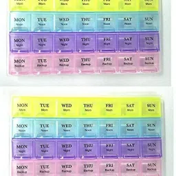 28 DAYS 4 LINE PILL BOX 2 Pill Box-31
