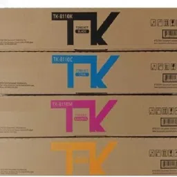 FTC TK-8110 Toner Cartridge compitable with kyooceraa M8124 / M8130 Black + Tri Color Combo Pack Ink Cartridge-image-44