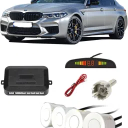 PKNA0067 White Car Reverse Parking Sensor with LED Display 4 Sensor PKNA0067 Parking Sensor-picture-24